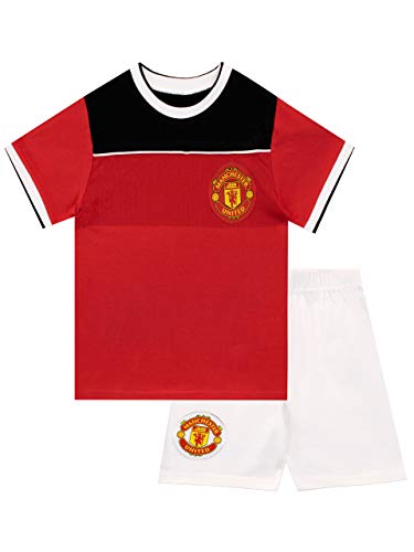 Manchester United FC Ensemble De Pyjamas Garçon Rouge 8-9 Ans