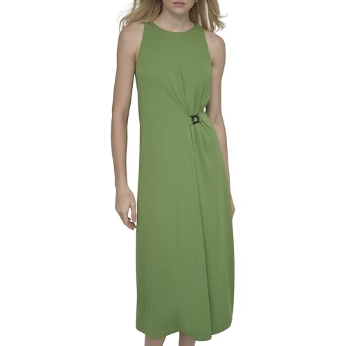 DKNY Women's Dress, Salted Lime, 14