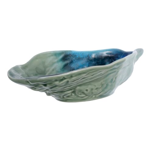 MUCKLILY Keramik Servierplatte Muschelform