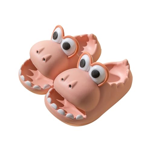 Generic Kids Unisex Dinosaur Slides Fun Animal Pattern Slipper Lightweight Cozy Non-Slip Sandals for Bathroom Outdoor, Ouc825tVh