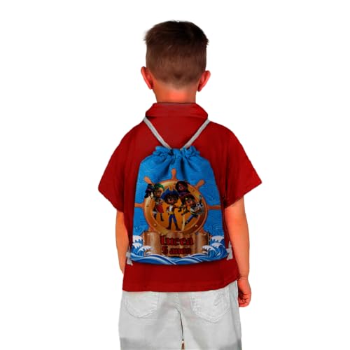 Mochilinha Bag Infantil Personalizado com Nome e Idade Santiago dos Mares (Mochilinha 20x30, Unidades, 01)