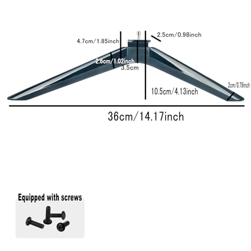 Pieds TV Hisense 75A6G support table rechange ecran 75 pouces - 2