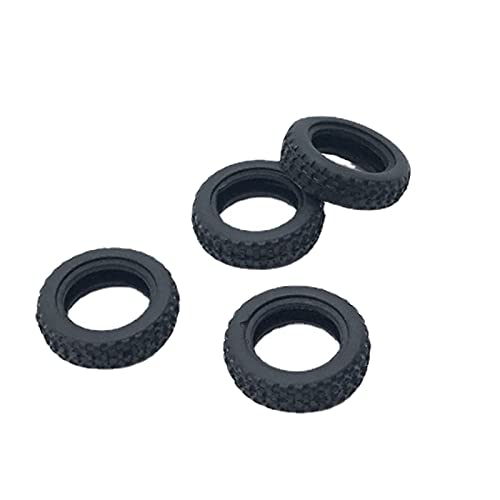 Colcolo RC Off Road Car Rubber Tires for WLtoys K969 K989 K999 P929 1/28 Scale Short Course Off Road Car Hobby Model Replacement Parts Accessories