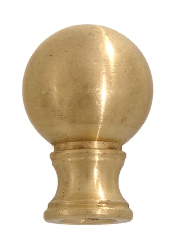 Image of B&P Lamp 1 inch Ball Finial, Tapped 1 /8F for 1 /8 IPS, Unfinished