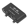 Independent Dual Channel Sound Preamplifier, 1/4in 6.35mm 0 to 20dB Gain Amplifier for Mic and Instrument, DC 5V to 12V Powered with Balanced Input Support #1