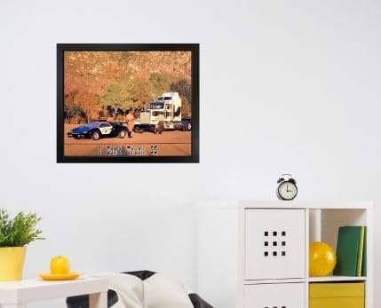 Miniatura 5 de Póster decorativo para pared de coche, diseño de policía con texto en inglés "I Can't Truck 55" (16 x 20 pulgadas)