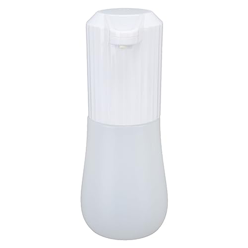 HERCHR Dispenser Automatico di Sapone, Dispenser di Sapone per Mani Touchless da 600 Ml Pompa Elettrica Disinfettante per Le Mani in Plastica per Bagno(A)