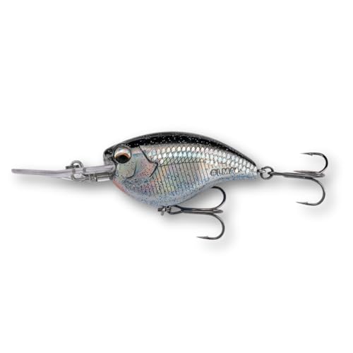 LMAB Crankbait 5,5 cm Power Vibe 55F - 3 Lauftiefen, Floating - Wobbler Barsch, Crankbait Wobbler, Kunstköder Angeln, Barsch Wobbler, Spinnfischen Köder (Galaxy, DR | Lauftiefe 3-4 m | 14 Gramm)