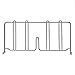 Quantum Storage Systems Wire Shelving DIVIDERS Stainless 12in