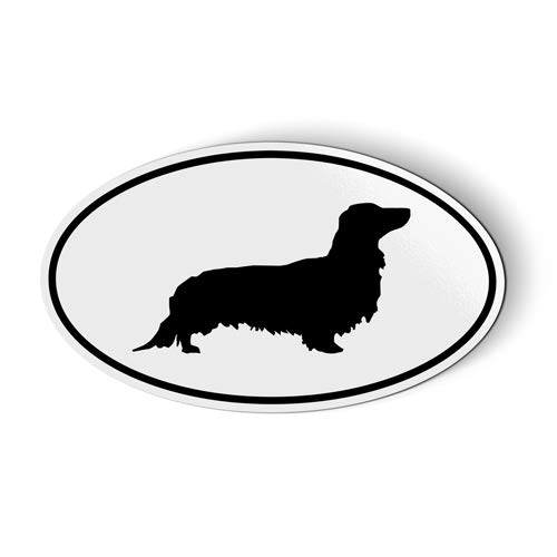 Imán decorativo ovalado para auto 5.5 pulgadas miniatura 1