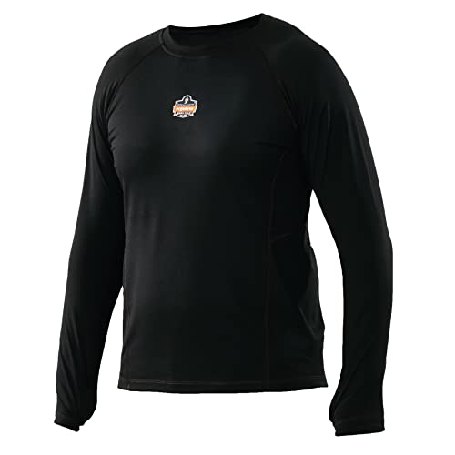 Ergodyne N-Ferno 6435 Thermal Long Sleeve Shirt, Black, 3X-Large