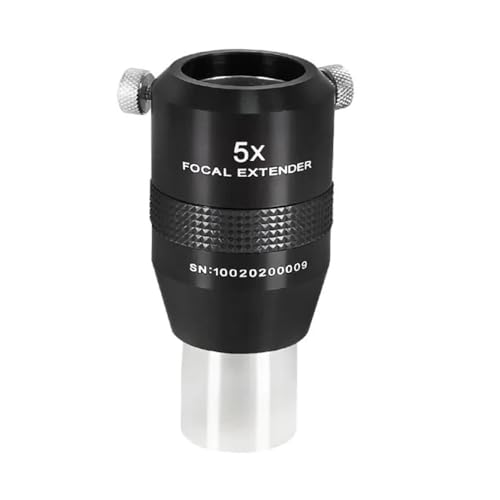 Accesorios para telescopios astronómicos para ver planetas con lente Barlow 5X de alta potencia