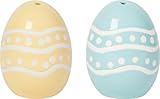 Jubilee Easter Eggs Stoneware Salt & Pepper Shakers, Set of 2 - Food Shaker