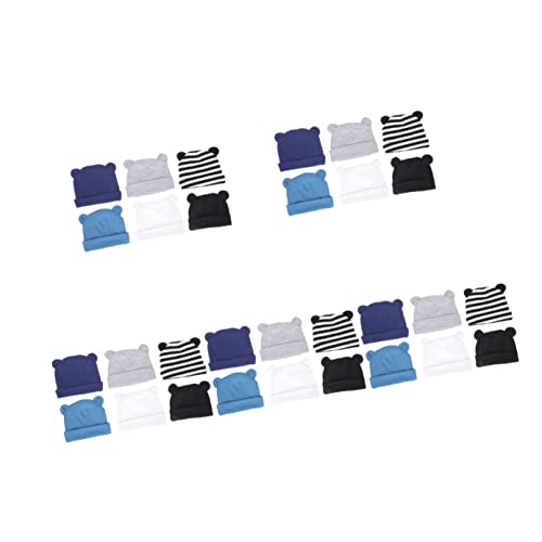 GALPADA 30 Piezas Gorro Fetal Infantil Gorros Bebe 0-6 Meses Gorro De Bebe Sombreros De Bebe Recien Nacido Sombreros De Niños Gorro De Niñas Algodón Recién Nacido Bufanda Niño Pequeño