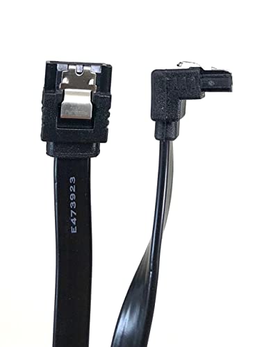Cable SATA III 20" con conector recto y ángulo de 90° 3 unidades miniatura 3