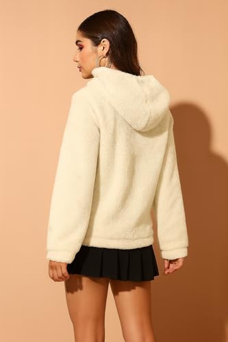Image of THE DRY STATE Women's Fur Pull Over With High Neck