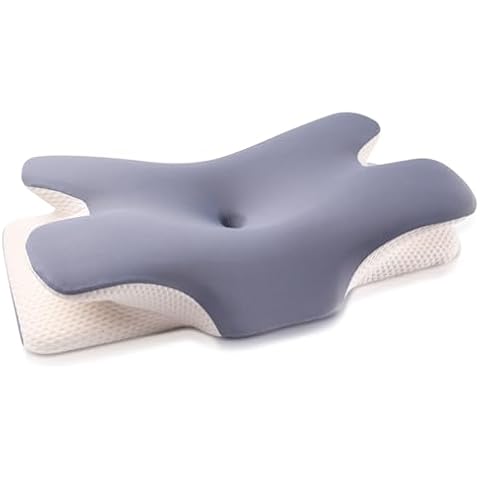 MULISOFT Ergonomic Memory Foam Neck Pillow Cover