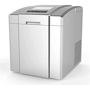 Máquina Para Hacer Cubitos De Hielo Comercial Que Agrega Agua Manualmente/15 Minutos Fuera Del Hielo Produce 25 Kg De Hielo En 24 Horas, Operación Silenciosa Y Fácil, Máquina Para Hacer Cubitos De H