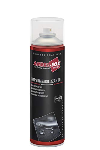 Ambro-Sol - Spray protector de superficies - 500 ml - Impermeabilizante resistente - Para metal, madera y más, hasta 250°C