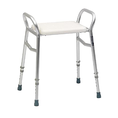 Tabouret de douche pour éviter les chutes sur sol glissant en alu