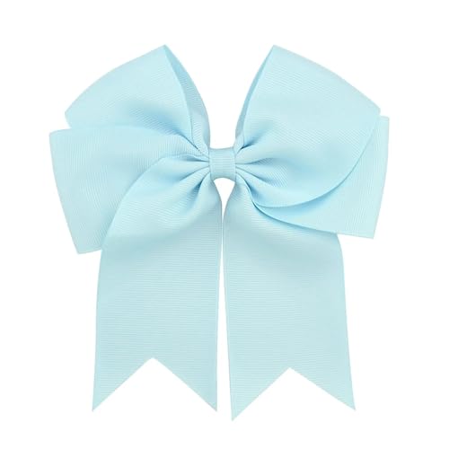 Nœuds à cheveux en ruban 6 pouces multicolore avec pince crocodile Bowknot-17