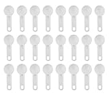 Bulk Pack of Teaspoon Measuring Spoons (24-Pack); 5 ml / 5 cc Scoops Which Fit Inside a Spice Bottle