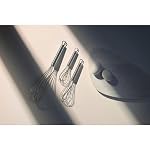 WMF Profi Plus Whisk Set of 3, Stainless Steel 18/10, Teardrop Shaped, Dishwasher Safe, 30cm - Image 2