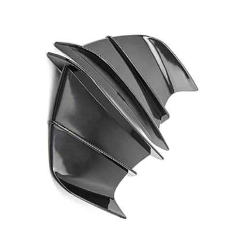 Aileron aérodynamique CBR600RR - Spoiler noir de carénage sport