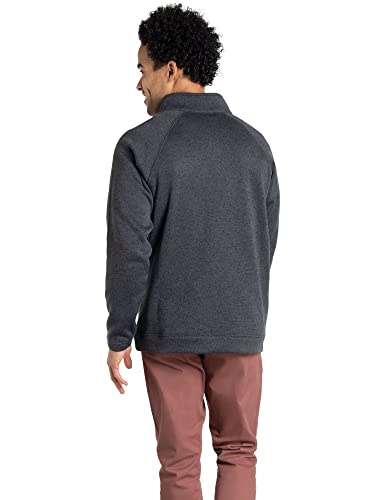 Fruit of the Loom Men's-Sweater Fleece Quarter Zip Pullover (Sizes S-XXL), Charcoal Heathers, XX-Large - image 4