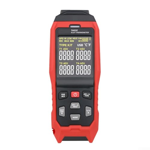 Thermomètre multi-canaux pour sondes K J T avec connexion USB pour suivi de température