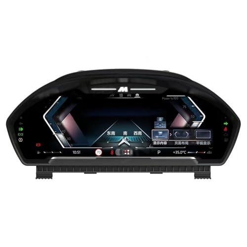 BMW 3V[Y F30 F31 GT F34 F32 F36 2013-2020 ԗpLCDvpl Xs[h[^[ _bV{[h Linux OSΉ fW^NX^[(F30 F31 HUD)
