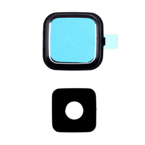 iTechZone Genuine Glass Camera Lens Frame Cover Samsung Galaxy Note 4 N910 N910F Black