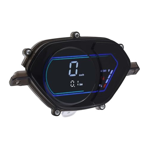 Compteur kilométrique moto LED contre les pannes d'essence