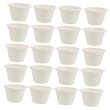ABOOFAN 50piezas Tazones Desechables Para Helado De Unidades Vasos De Pulpa Para Postre Para Fiestas y Eventos Vasos De Papel Para Helados y Yogur