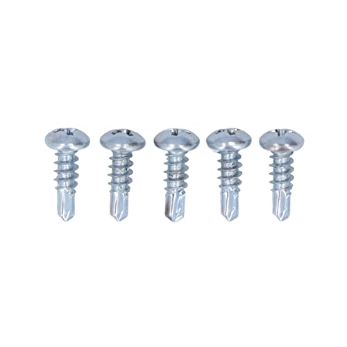 Tornillos de cabeza redonda 50 piezas 4.2x13mm para madera miniatura 5