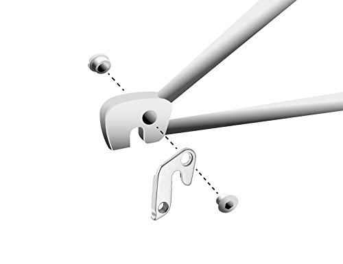 UNION 280071 Derailleur Hanger Cuadro Gh-108 for cyclists ideal for smooth riding and bike upkeep, Black/White - Image 4