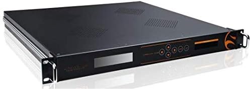 GOWE 4 Channel Satellite Receiver, Professional digital satellite receiver with 4 Tuner in and 4 ASI out