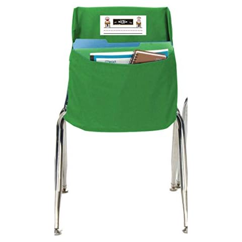 Seat Sack Storage Pocket, Standard, 14 Inches, Green Cover