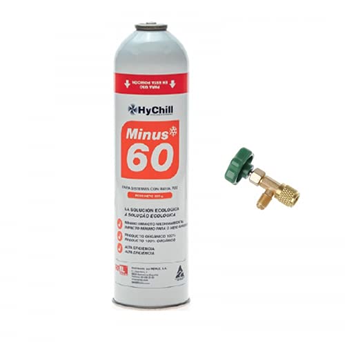 CONFEZIONE GAS ORGANICA HYCHILL MINUS 60 SOSTITUTITO R410A R32 VALVOLLA COMPRESSA