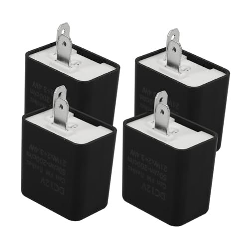 PRETYZOOM 4Pcs Adjustable Electronic Flasher Relay for Motorcycle LED Turn Signal Reliable Performance Upgrade Simple Installation Stylish Design