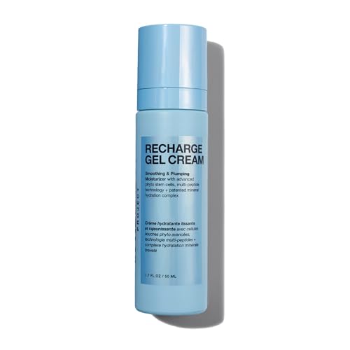Innbeauty Project Recharge Gel Cream Lightweight Smoothing & Plumping Moisturizer with Peptides, 1.7 OZ (50ml)