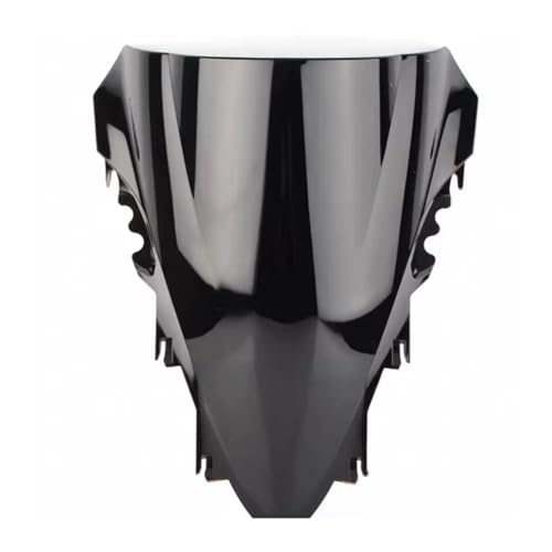 Pare-brise YZF-R1 2007-2008 noir pour moto Yamaha bulle de protection double courbure
