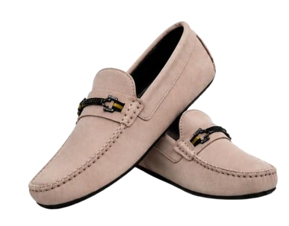 Image of BUZZBASK Men?s Synthetic Leather Loafers | Premium Soft Comfort Driving Shoes | Lightweight Casual Slip-On Moccasins for Office, Party, Anti-Skid Sole Stylish Formal Shoes