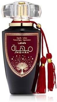 Lattafa Mohra for Unisex Eau de Parfum Spray, 3.4 Ounce / 100 ml