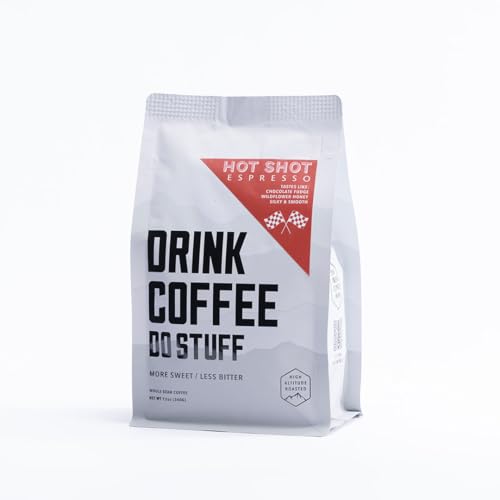 DRINK COFFEE DO STUFF, Blend, 2 Pound Bag, Whole Bean, Espresso Roast, Sweet, Chocolate, Caffeine,...