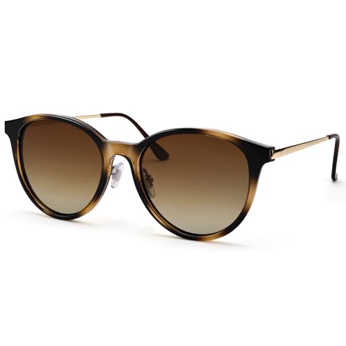 Pro Acme Polarized Sunglasses for Women Men - Vintage Round Classic Sun Glasses - Retro Trendy Style UV400