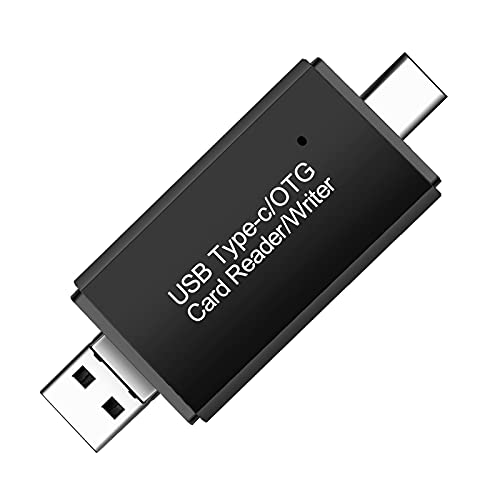 Leitor de cartão portátil USB 3 em 1 adaptador de cartão de memória para cartão TF tipo C USB Micro