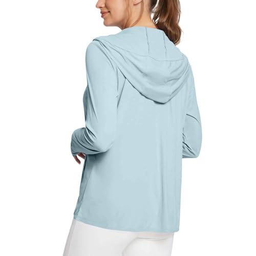 Sudadera protección solar transpirable con capucha y cremallera 4