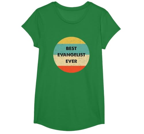 Evangelist T-Shirt, Girls, Kelly Green, Small