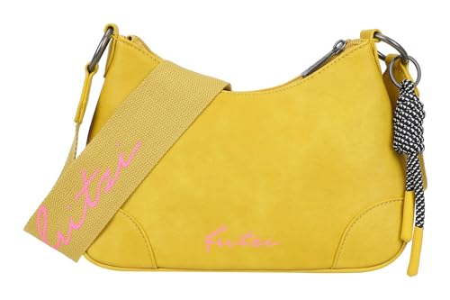 Sac à épaule Lou Cross Yellow jaune pour illuminer vos sorties urbaines